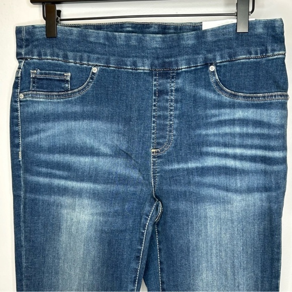 Chico’s Denim Pull-On‎ Straight Leg Jeans Jeggings Size 4R Chico’s Size 0R - Picture 3 of 8